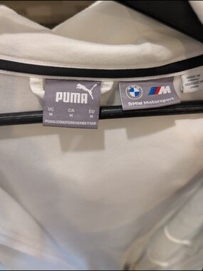 PUMA x BMW Motorsport White Jacket - Puma BMW Collaboration
